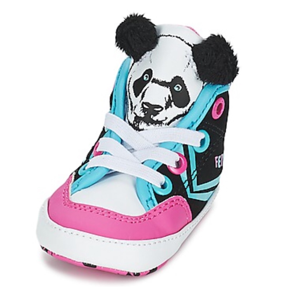 FEIYUE DELTA MID ANIMAL CRIB BLACK SHOES
